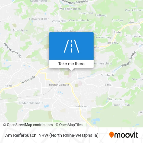 Am Reiferbusch map