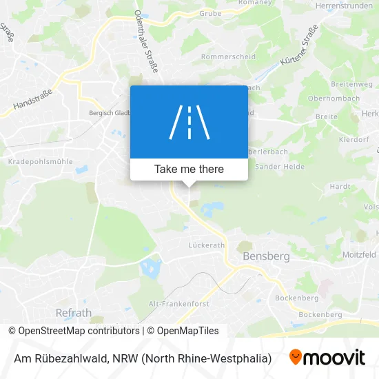 Карта Am Rübezahlwald