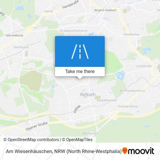 Am Wiesenhäuschen map