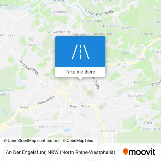 Карта An Der Engelsfuhr