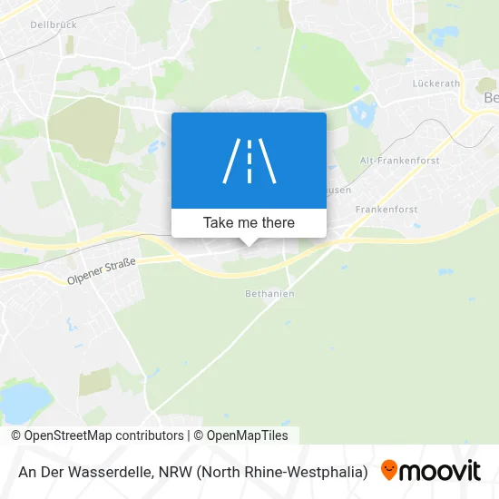 An Der Wasserdelle map