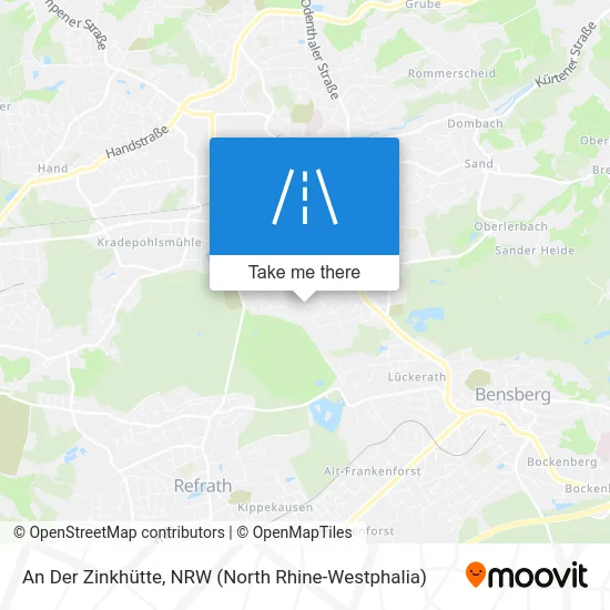 Карта An Der Zinkhütte