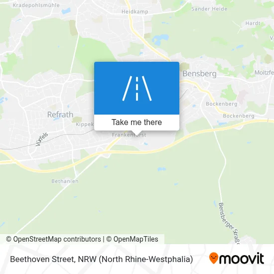 Beethovenstraße map