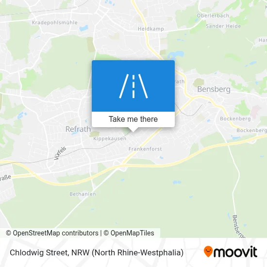 Chlodwigstraße map