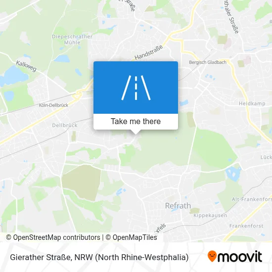 Gierather Straße map