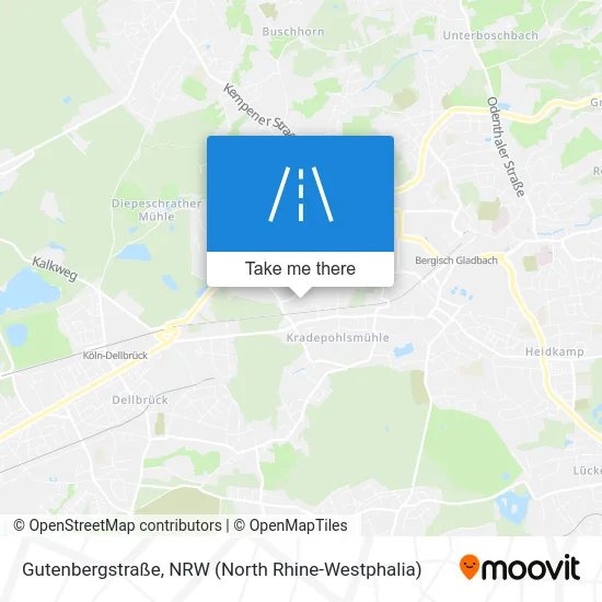 Gutenbergstraße map