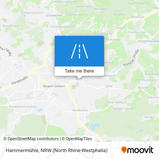 Hammermühle map
