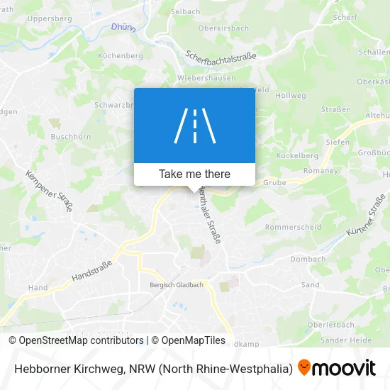 Карта Hebborner Kirchweg
