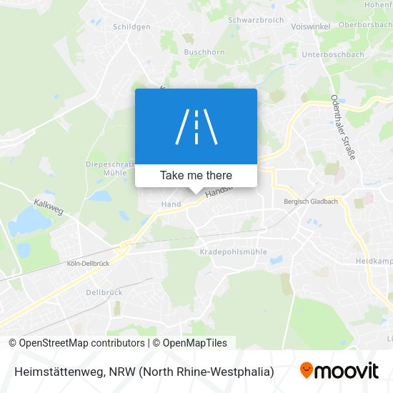 Heimstättenweg map