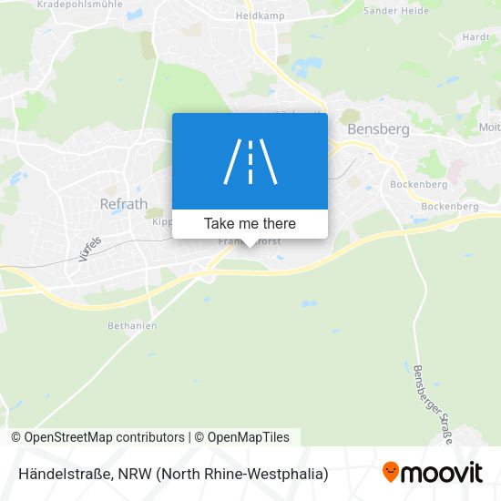 Händelstraße map