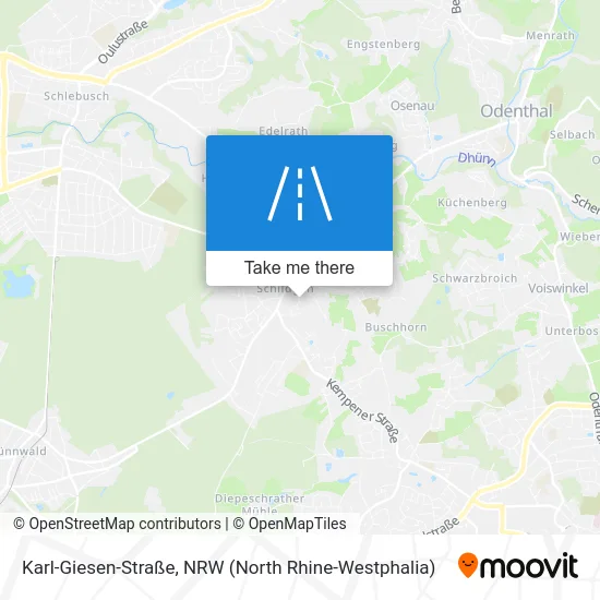 Карта Karl-Giesen-Straße
