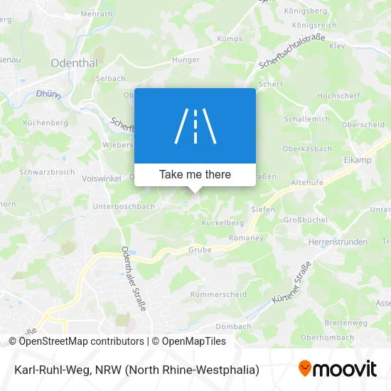 Карта Karl-Ruhl-Weg