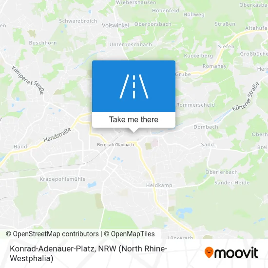 Konrad-Adenauer-Platz map
