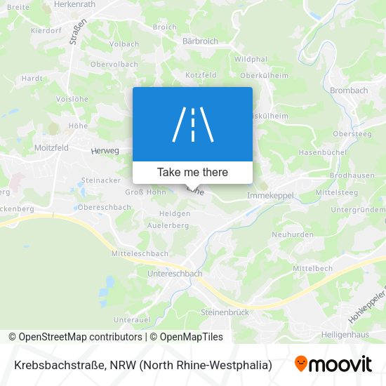 Krebsbachstraße map