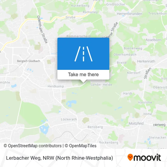Lerbacher Weg map