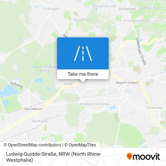 Ludwig-Quidde-Straße map