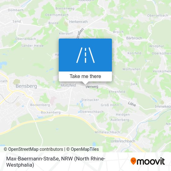 Max-Baermann-Straße map