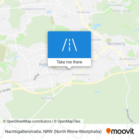Nachtigallenstraße map