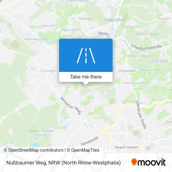 Карта Nußbaumer Weg
