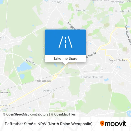 Paffrather Straße map