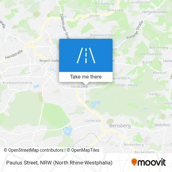 Paulusstraße map