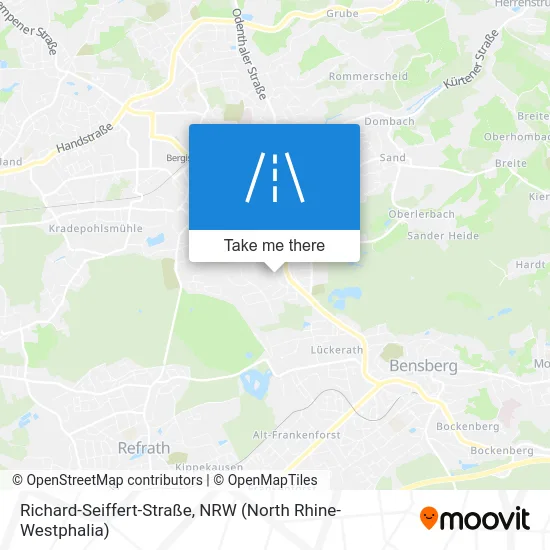 Карта Richard-Seiffert-Straße