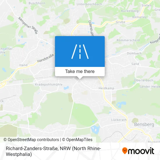 Карта Richard-Zanders-Straße