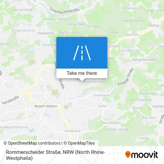 Rommerscheider Straße map
