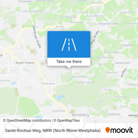 Sankt-Rochus-Weg map