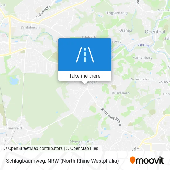 Карта Schlagbaumweg