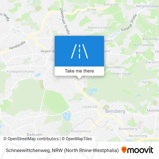 Карта Schneewittchenweg