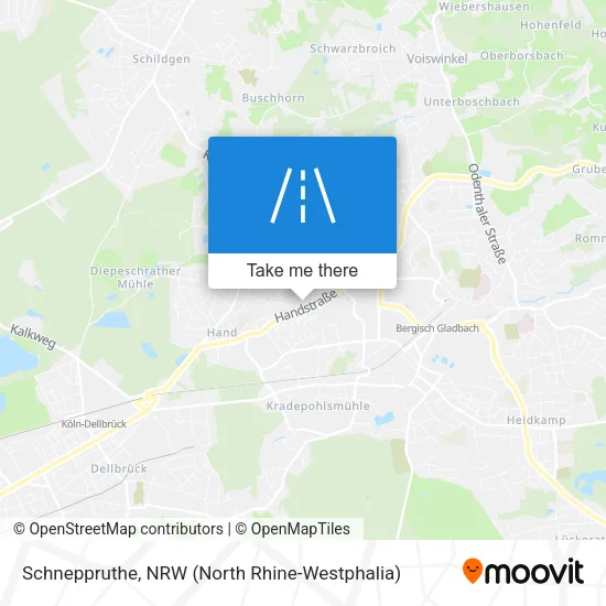 Карта Schneppruthe