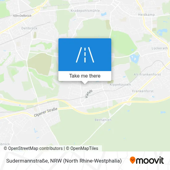 Sudermannstraße map