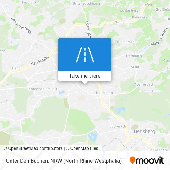 Unter Den Buchen map