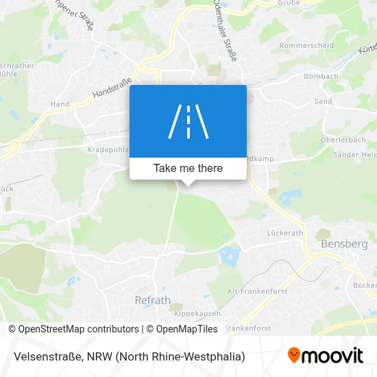Velsenstraße map