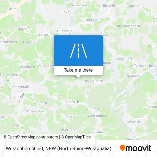 Wüstenherscheid map