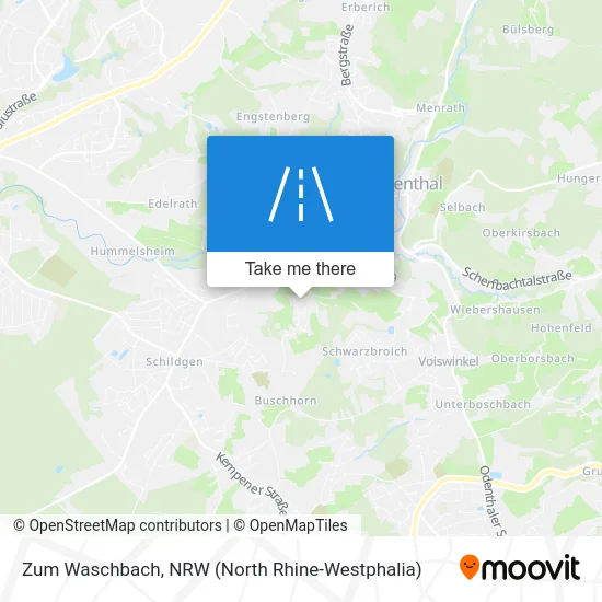 Zum Waschbach map