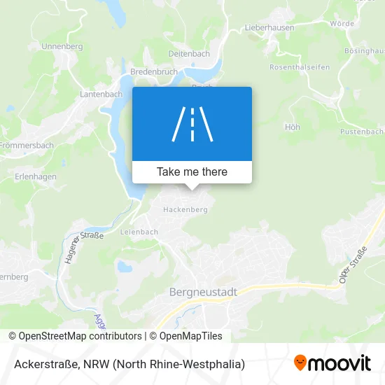 Ackerstraße map
