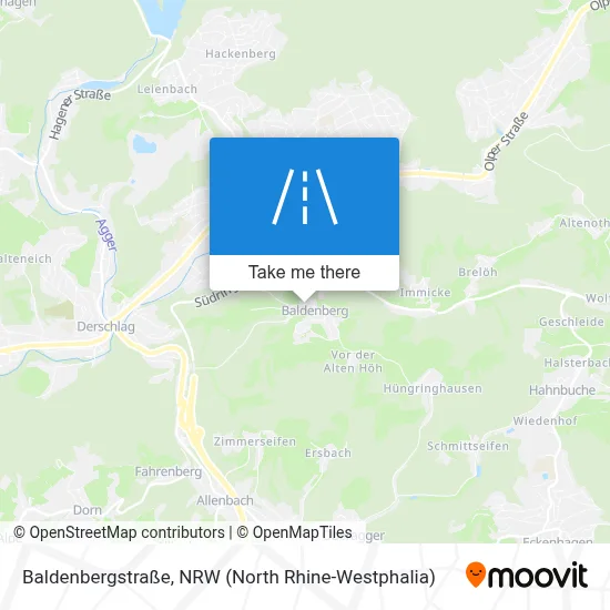 Baldenbergstraße map