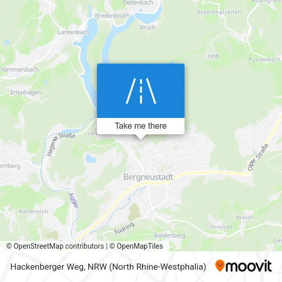 Карта Hackenberger Weg