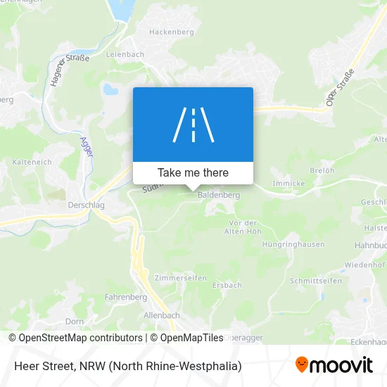 Heerstraße map