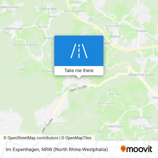 Карта Im Espenhagen