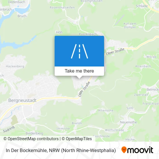 In Der Bockemühle map