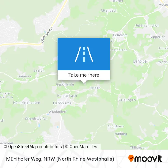 Карта Mühlhofer Weg