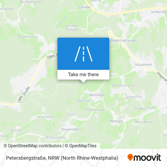 Petersbergstraße map