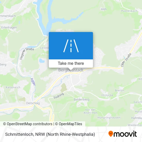 Карта Schmittenloch