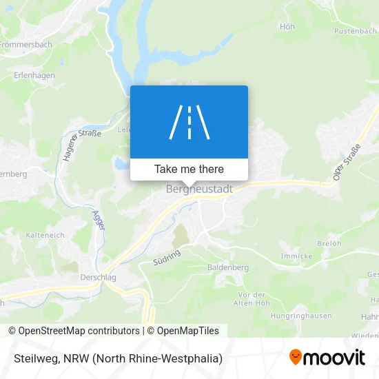 Карта Steilweg