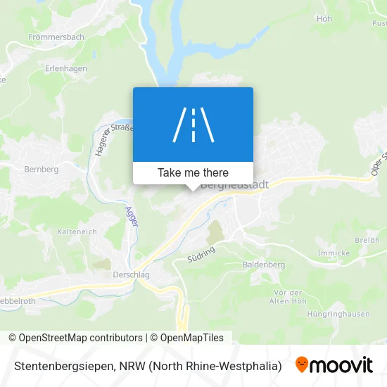 Карта Stentenbergsiepen
