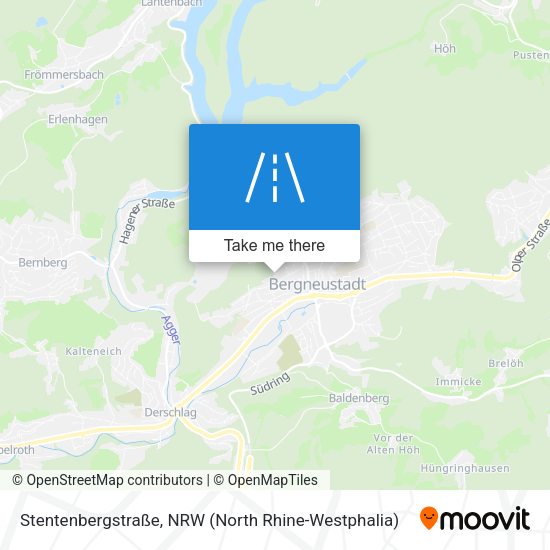 Stentenbergstraße map