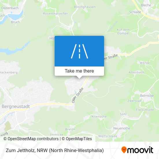 Карта Zum Jettholz